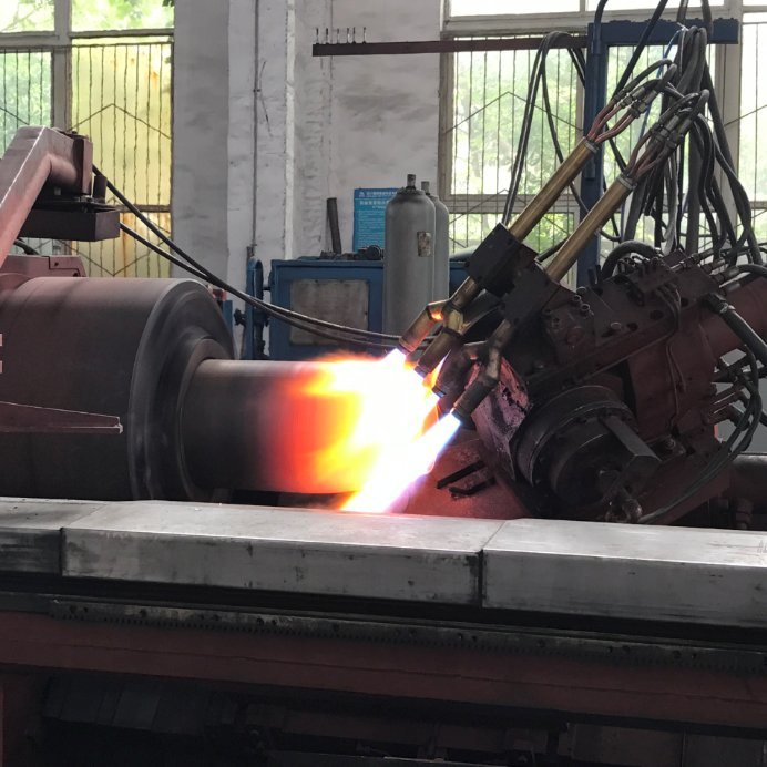 Thg720 Plate Type CNG Storage Tank Hot Spinning Machine