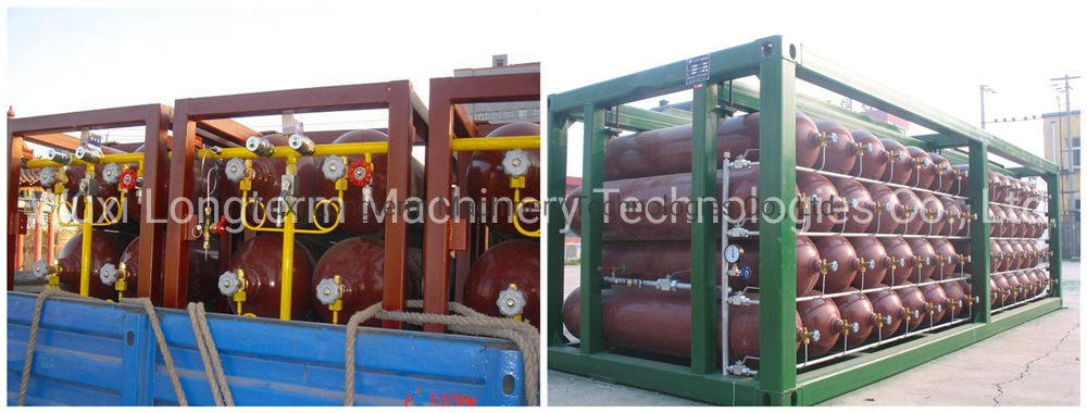 ISO11439 325mm Diameter CNG Type1 Gas Cylinder 200bar Working Pressure Cylinders
