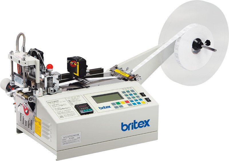 Br-120hlr Auto-Label Cutter (cold &amp; hot) Sewing Machine