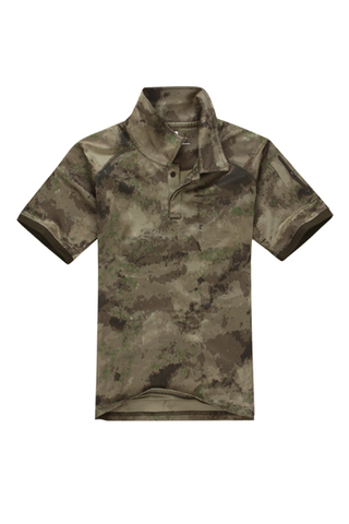 Army Tactical T-Shirt with Collar