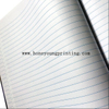 A4 size hard cover high school student notebook 8mm single line football star
