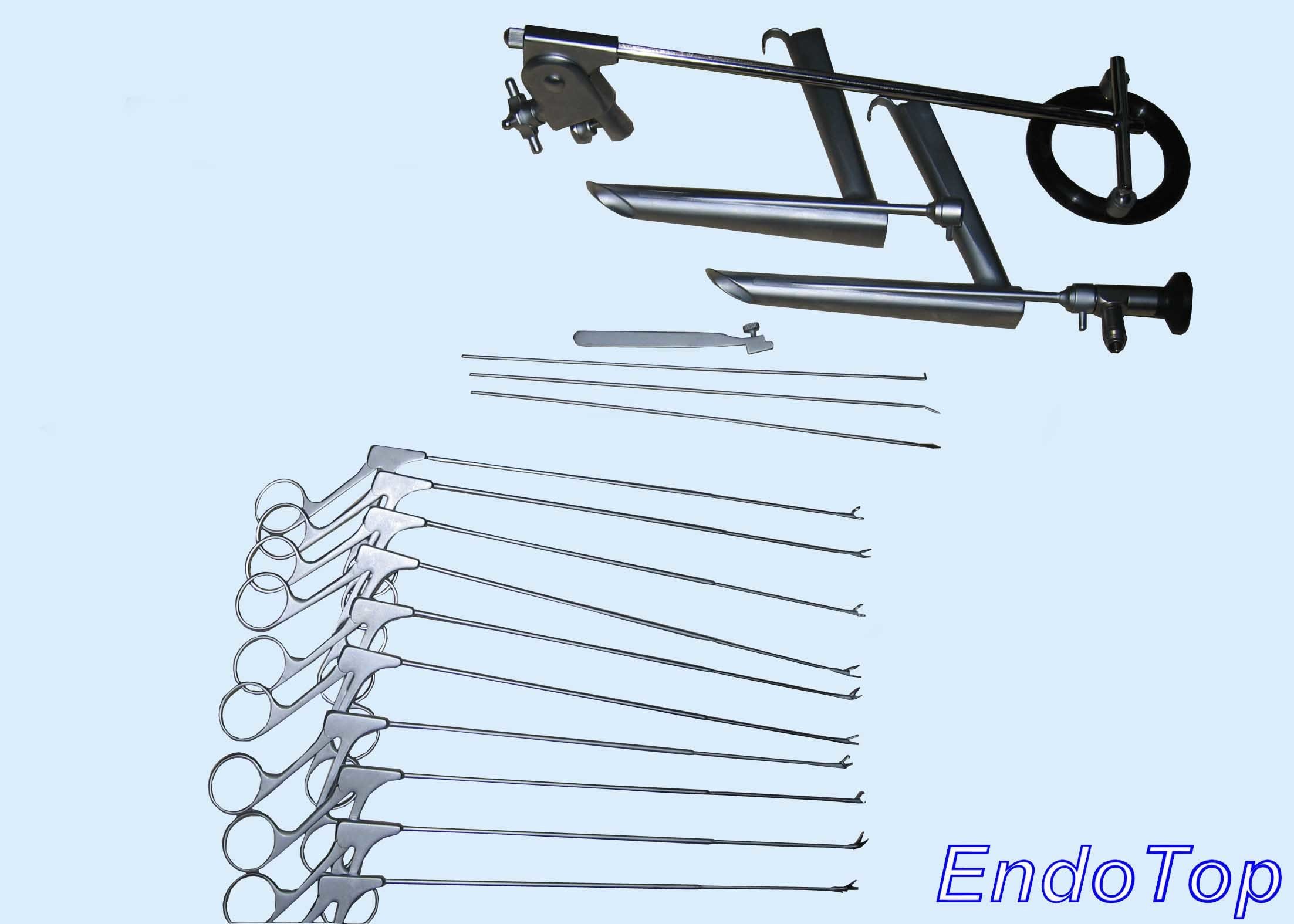 Chest Holding Laryngoscopy Set