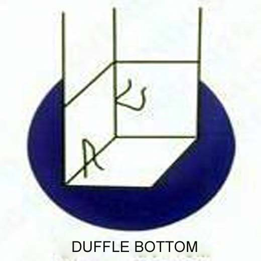 Big Bag with duffle skirt bottom outlet