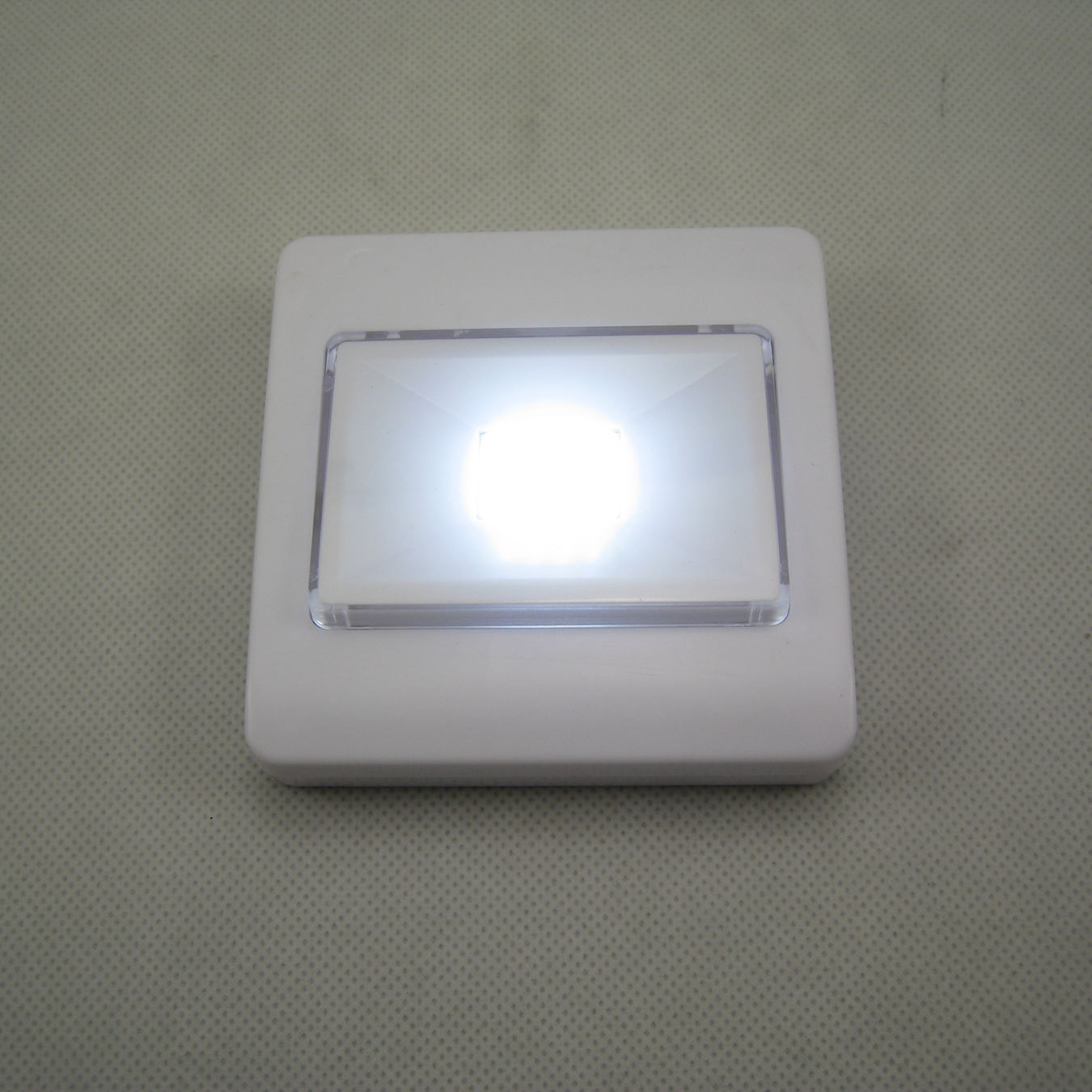 Battery operated wall mounted cordless COB LED switch night light 