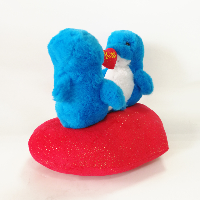 Romantic Valentines Day Wedding Decorative Love Dolphin stuffing toys