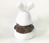 Adorable Easter Soft Plush Blue Rabbit with Baby Toy