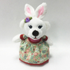 Customized Plush Rabbit Teddy Bear Toys with Sweety Dress