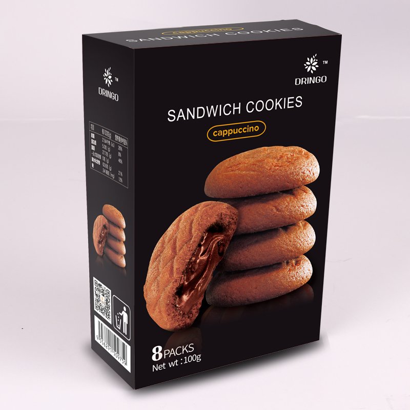 Sandwich Cookies Cappuccino 100g