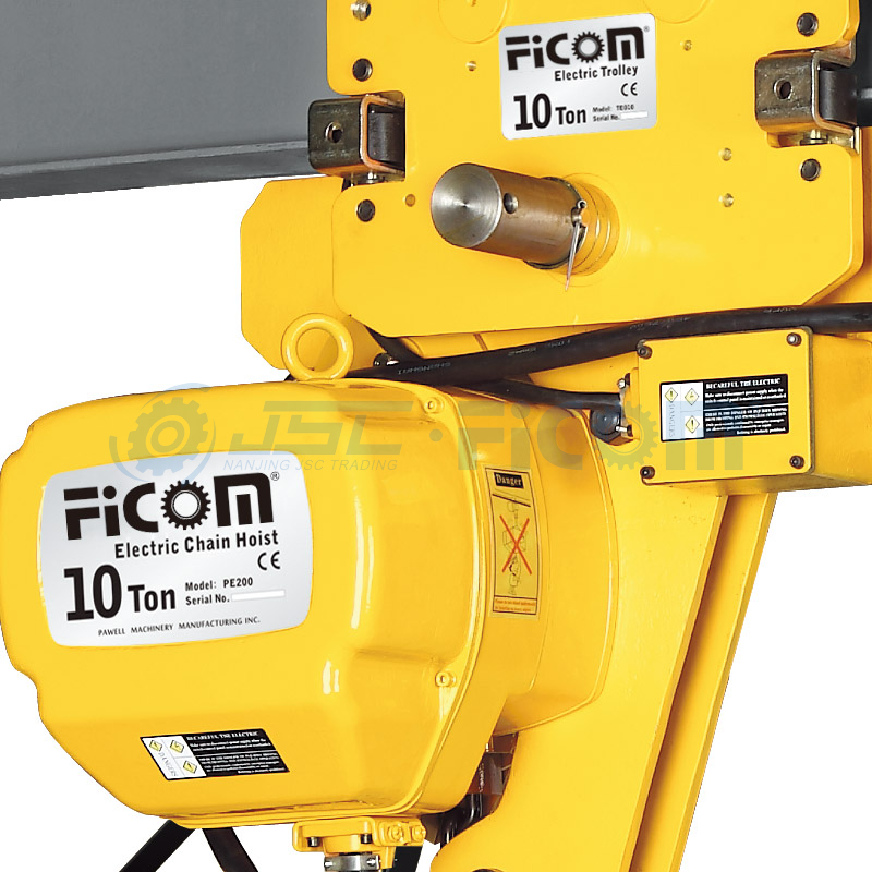 Low Headroom Electric Chain Hoist Model: STD-L (Capacity : 0.5 to 10Ton, Dual Speed)