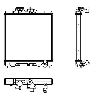 Radiator for HONDA