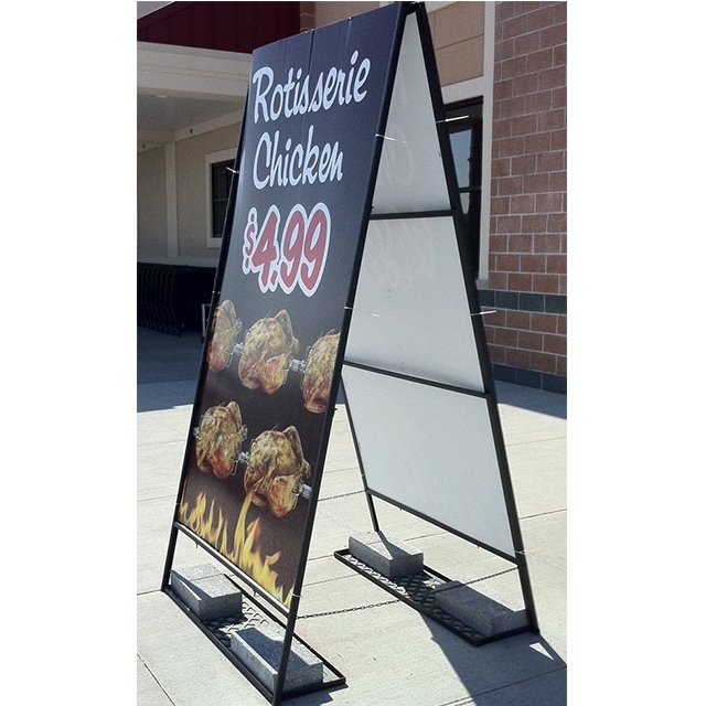 Large 48"x72" A Frame Sidewalk Sign ,Double Sided MF4872DS - Buy A ...