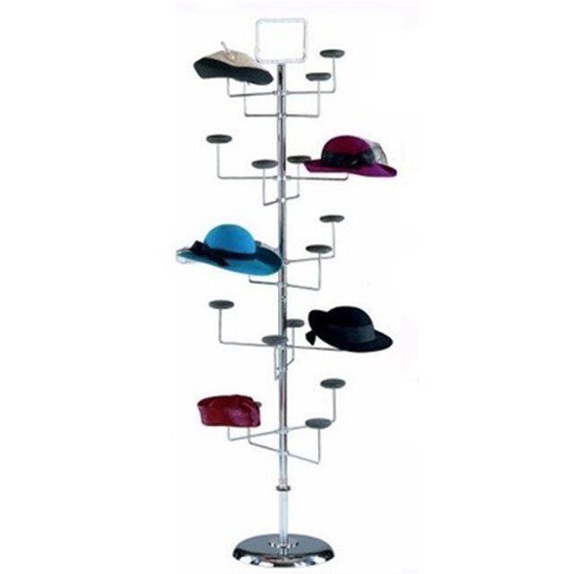 Floor Hat Rack With 20 Hat Holder Mw S08 Buy Hat Display Rack
