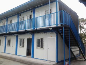 Chambre pr&eacute;fabriqu&eacute;e mod&egrave;le pr&eacute;fabriqu&eacute;e modulaire de la Chambre K pour le camp