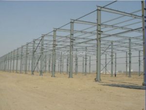 Mod&egrave;le pr&eacute;fabriqu&eacute; populaire d'entrep&ocirc;t de structure m&eacute;tallique pour l'Am&eacute;rique du Sud
