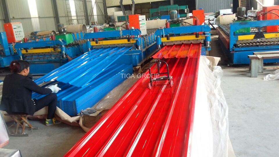 High Quality Colorful PPGI/Gi Corrugated Steel Sheet/Metal Roofing Tile