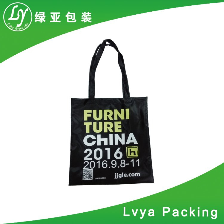 New fashion 190T reusable folding shopping bag / polyester shopping bag / shopper bag for promotion