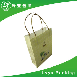 Wholesale Printed Retail white kraft paper bags