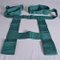 The shoulder ties a belt approximately