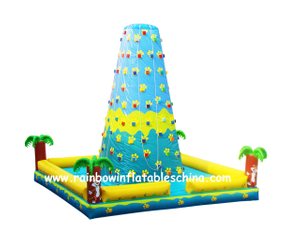 RB13009(7x7x7m) Inflatable Climbing Wall Game/Inflatable Customized Climbing Mountain