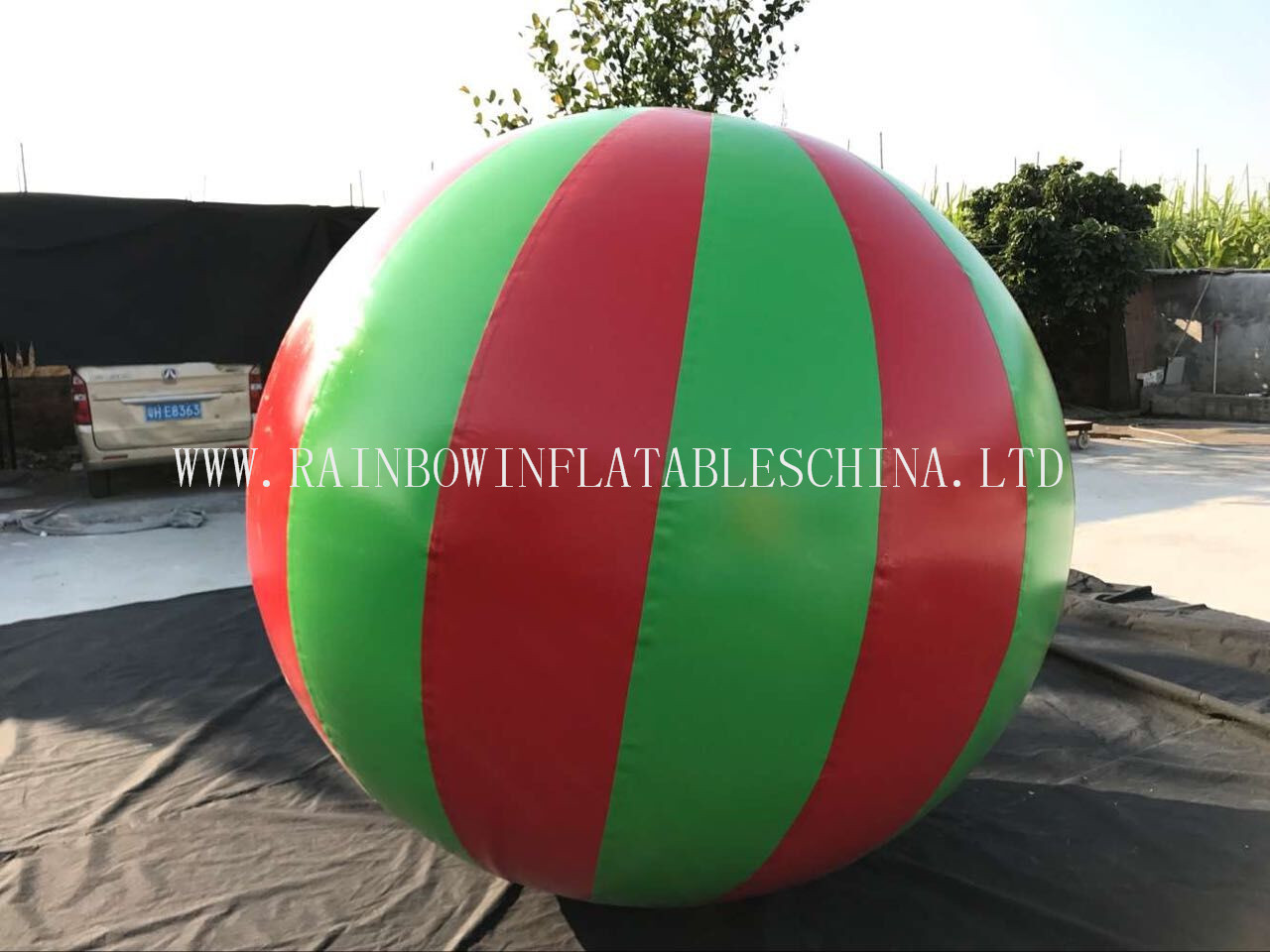 RB33009（dia2.2m） Inflatable PVC Aurtight Bowling For Games 