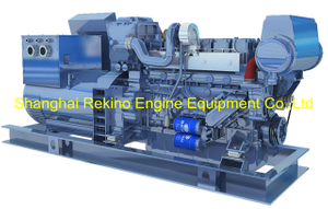 300KW 375KVA 50HZ Weichai marine diesel generator genset set (CCFJ300JW / WP13CD385E200)