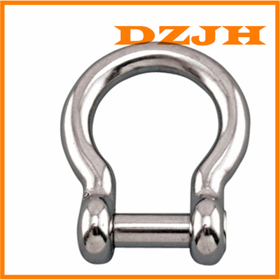 Bow Shackle 316 Stainless with No Snag Pin