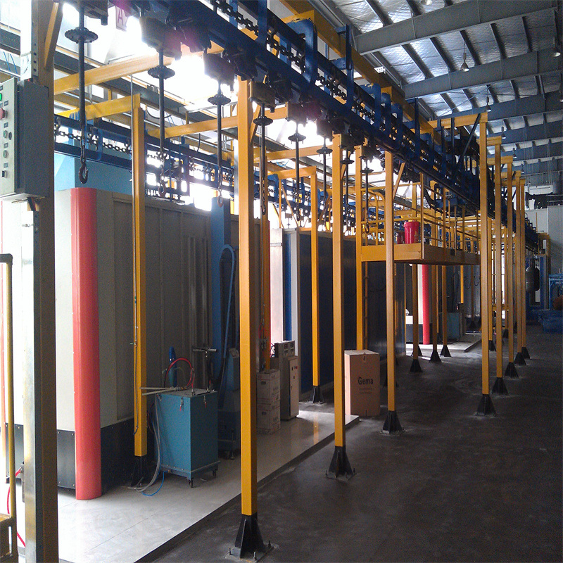 Fully Automatic CNG Cylinder&Seamless Cylinder Powder Coating Line, Spray Painting Line