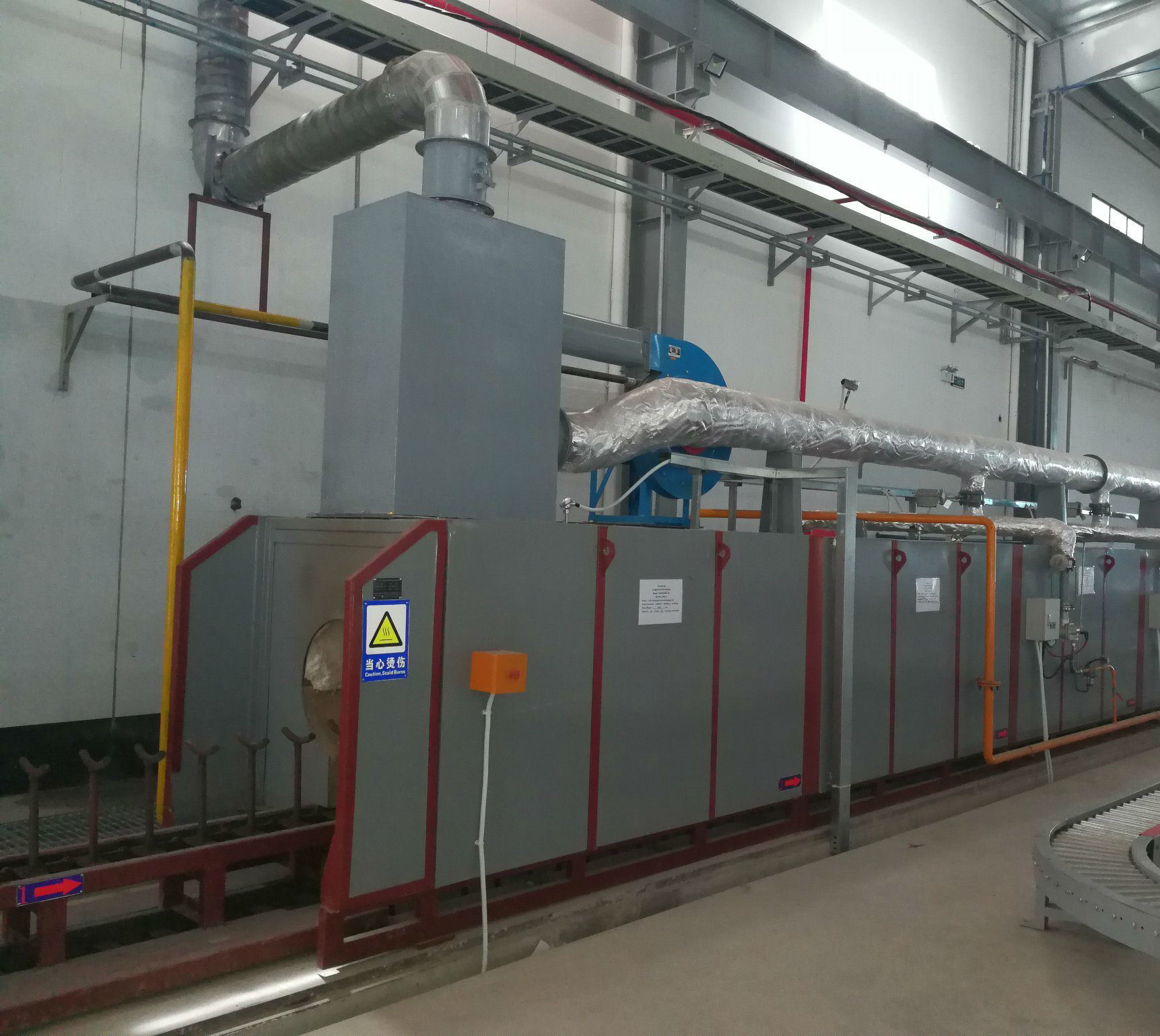 LPG Cylinder 950 Degree Furnace Production Line