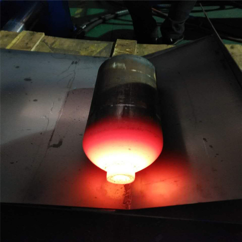 Medical Seamless Steel Oxygen Gas Cylinder Hot Spinning Machine