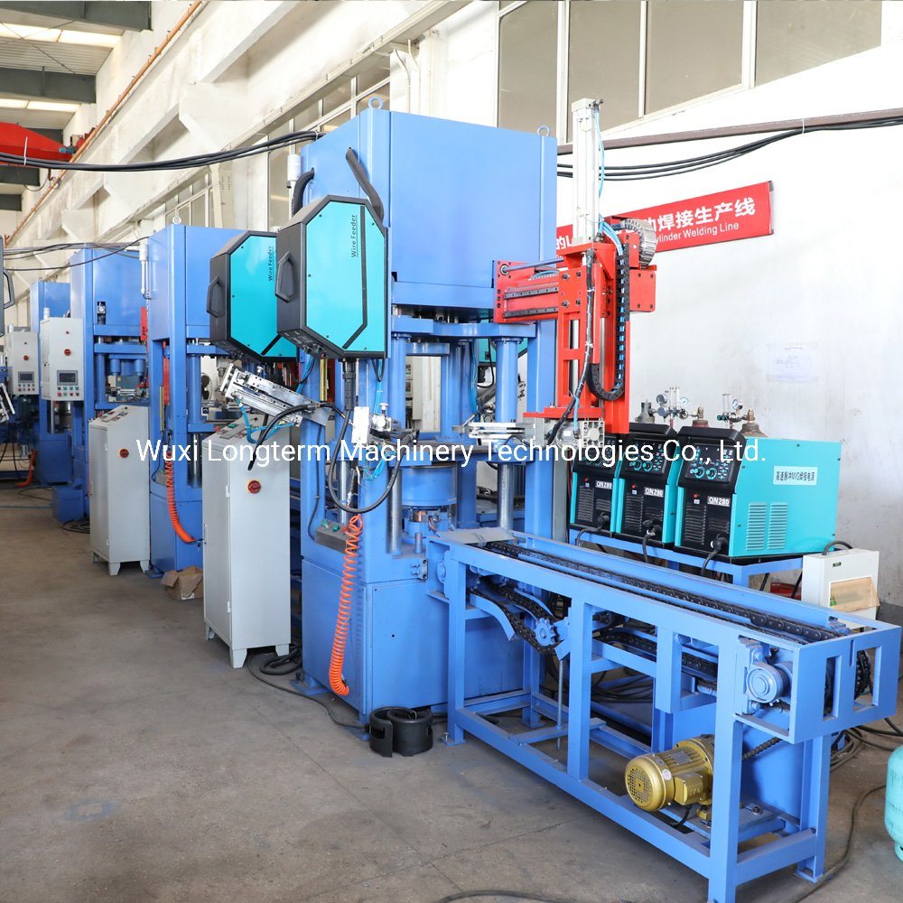 Complete Industry Easy Operating LPG Gas Cylinder Production Line