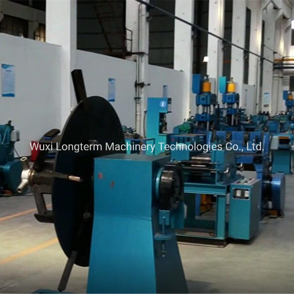 LPG Gas Cylinder Decoiler Straighting and Blanking Machine for Carbon Steel Strip