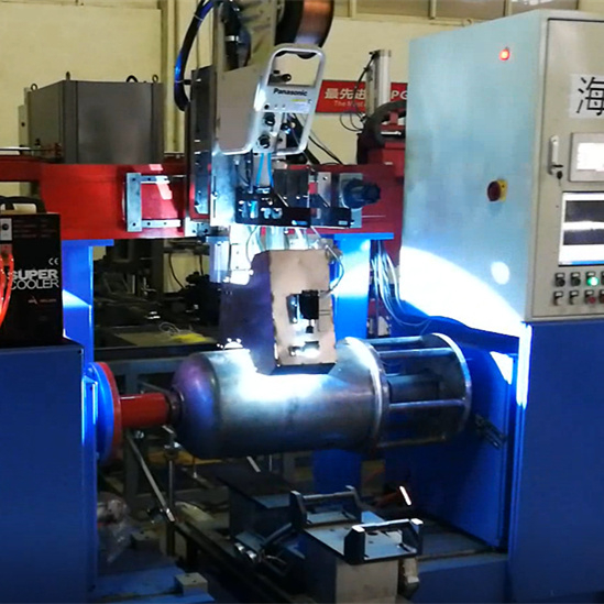 LPG Cylinder Circumferential Body Seam Welding