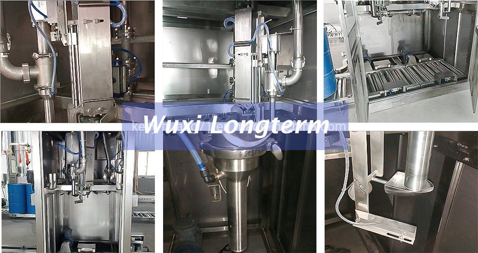 Fully Automatic Filler Machine for Filling Oil Liquid 220 Liters ISO Drums