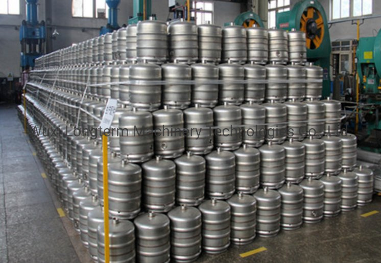 Automatic Steel Beer Barrel Making Machine Beer Kegs Production Line