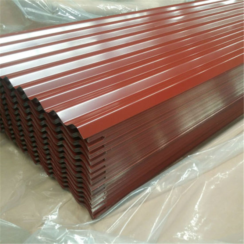 Gambia 0.15*665mm Prepainted PPGI PPGL Steel Roofing Sheet