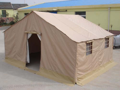 Frame Army Tent with Cotton Canvas