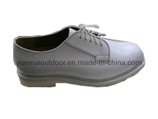 Military White Office Shoes