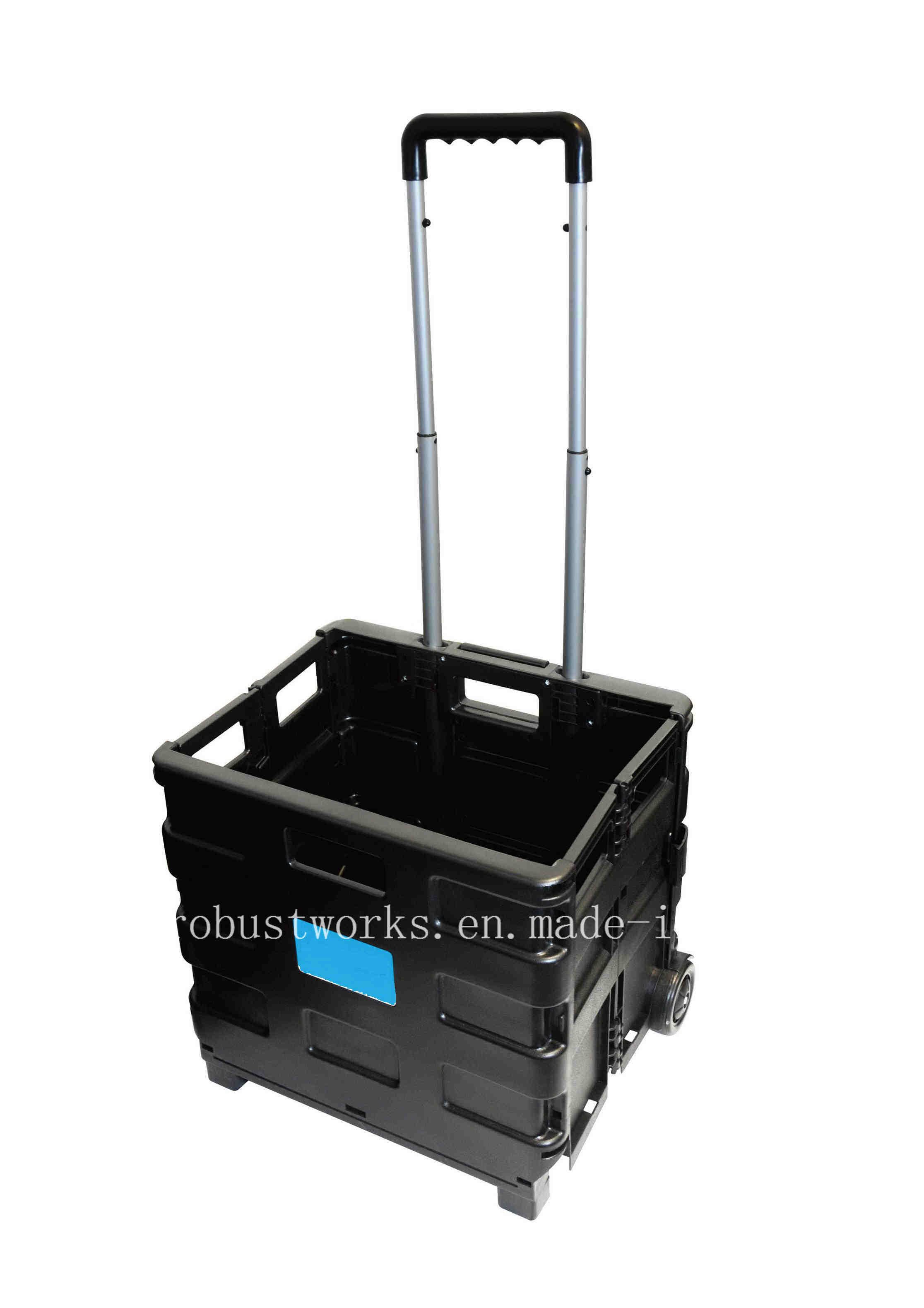 Plastic Folding Shopping Cart (FC401K)