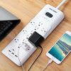 Surge Protector 12 Outlets 3 USB Ports White