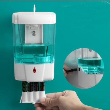 Dispensador automático de desinfectantes a mano, gota del dispensador de jabón líquido (gel) / spray con sensor, sin contacto para oficina / casa / restaurante / hotel fy-0026