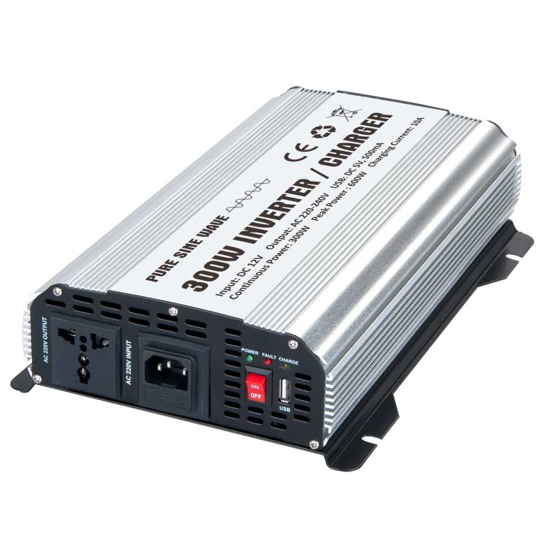 300W Pure Sine Wave Power Inverter WITH CHARGER