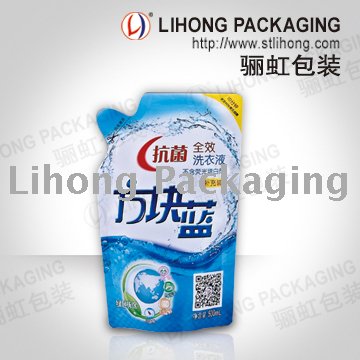 Detergent Standing Packing Bag with Nozzle
