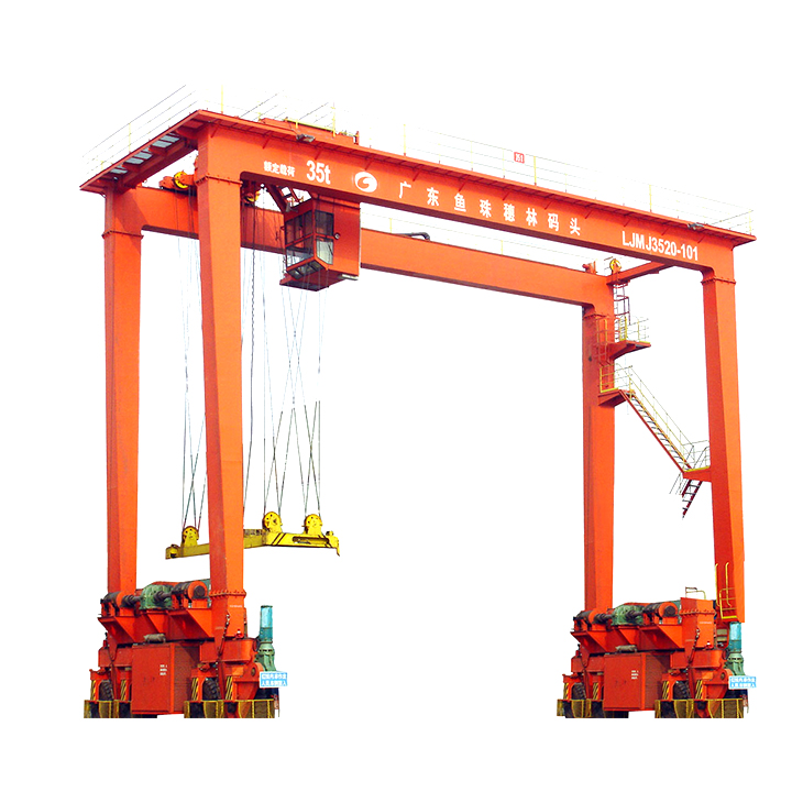 Rubber Tired Gantry Crane - Buy Product on Henan KuangShan Crane Co., LTD