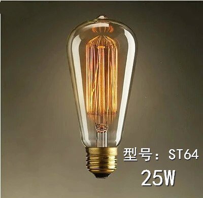 E27 St64 Vintage Antique Lamps Edison Bulbs