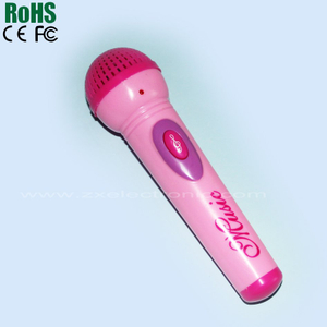 Led musical toy for children with one button