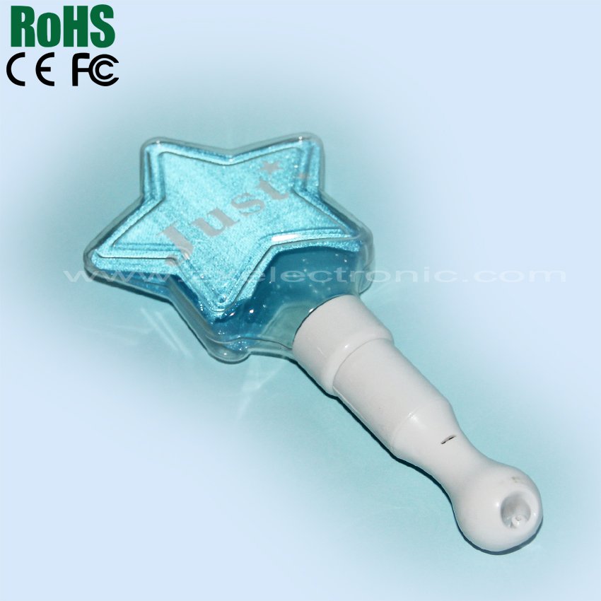Five-pointed star led flashing stick