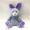 Fashion Novelty Purple Rabbit with Bow Tie Plush Kids Toy