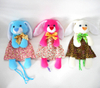 Easter Day Rabbit Floral Candy Storage Bag for Kids