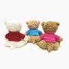 Custom Crumpled PV Teddy Bear Dressed Soft Toys
