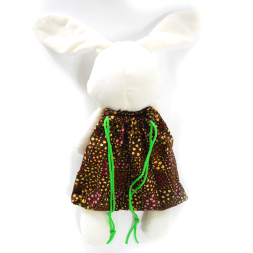 Cheap Promotional White Rabbit Shaped Easter Candy Bag